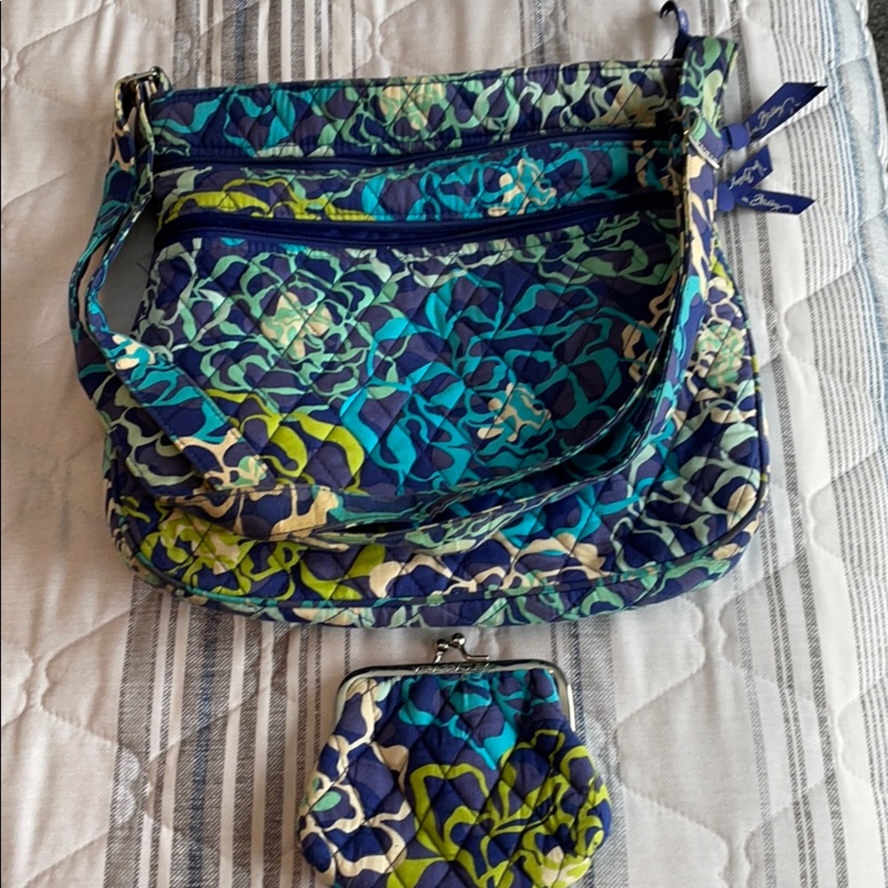 Vera Bradley purse with coin bag